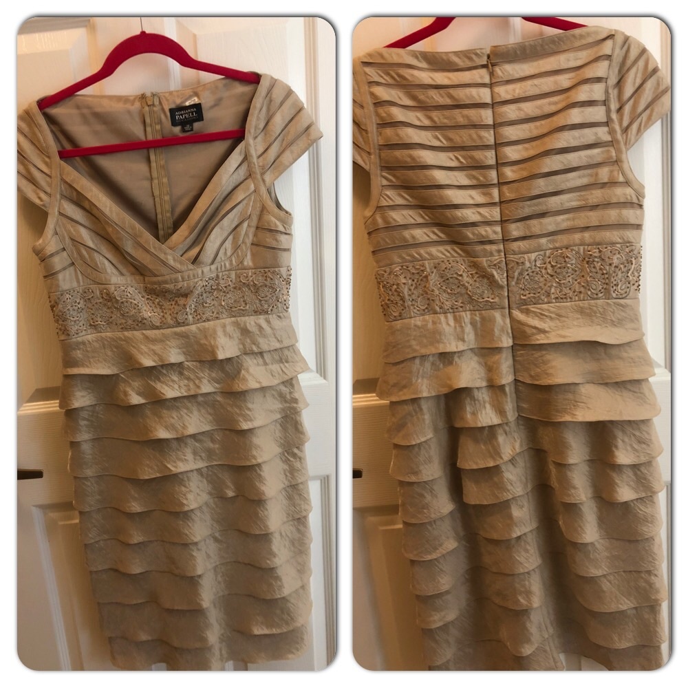 Soft Gold Formal dress